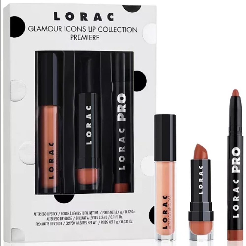 🆕 | 🤎 LORAC Glamour Icon 3pc Set